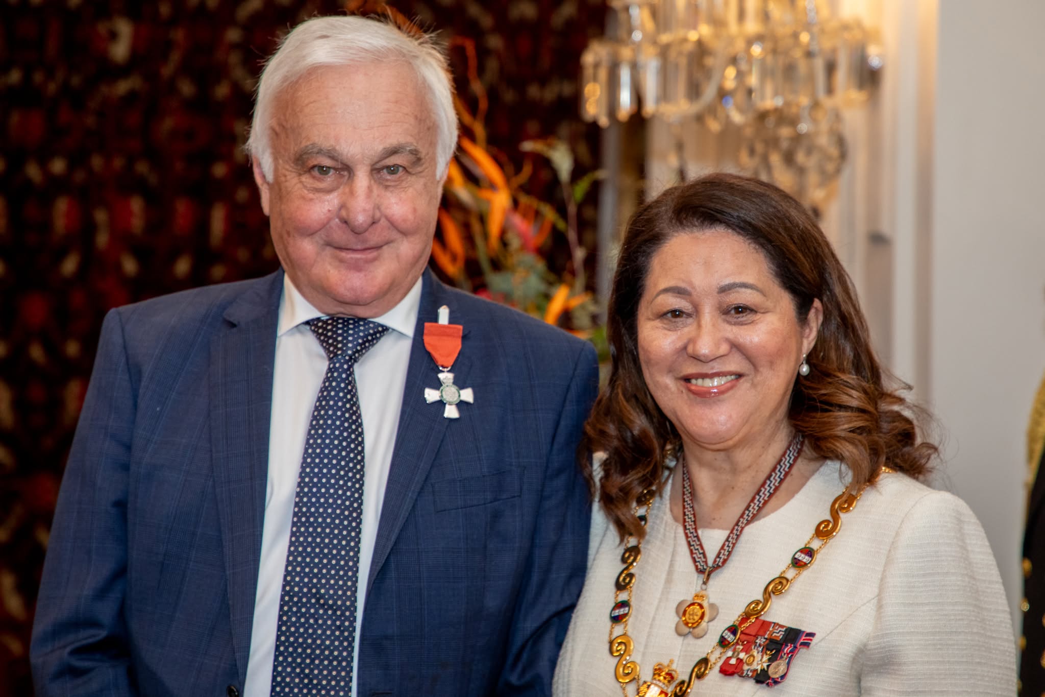 A proud moment with New Zealand's Governor-General